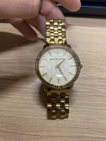 Relógio  michael Kors dourado original 