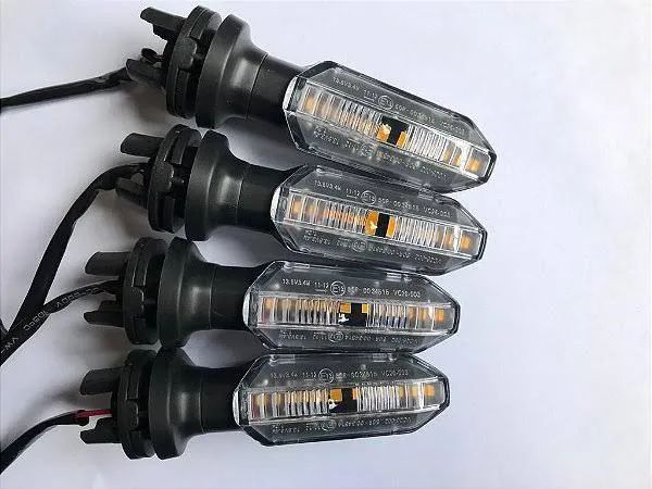 Kit 4 pisca led sequêncial 