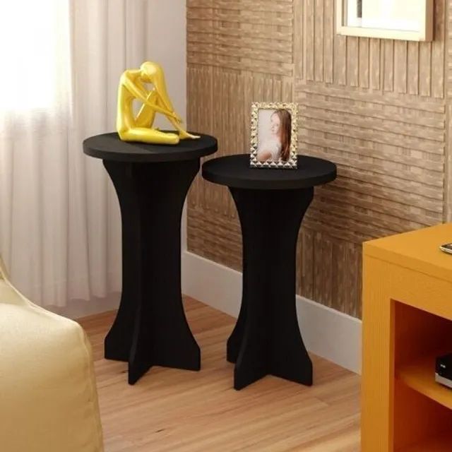 Promoção Mesa de Apoio Preta / Padrao