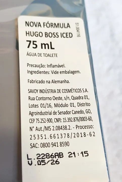 Perfume Importado Masculino Hugo Boss Hugo Iced - Foto 4