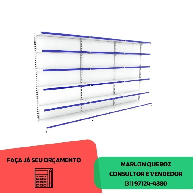 Gondola de Parede 30x40 Nova Polar