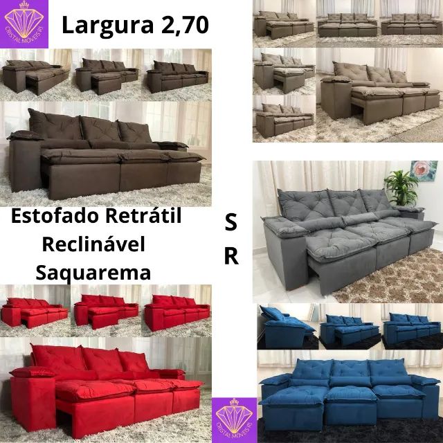 Estofado Retr Recl Saquarema 270 SR