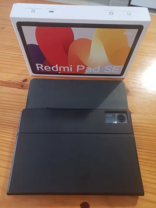 Tablet Xiaomi Redmi Pad SE Novo com Capa Teclado e Mouse - Foto 5