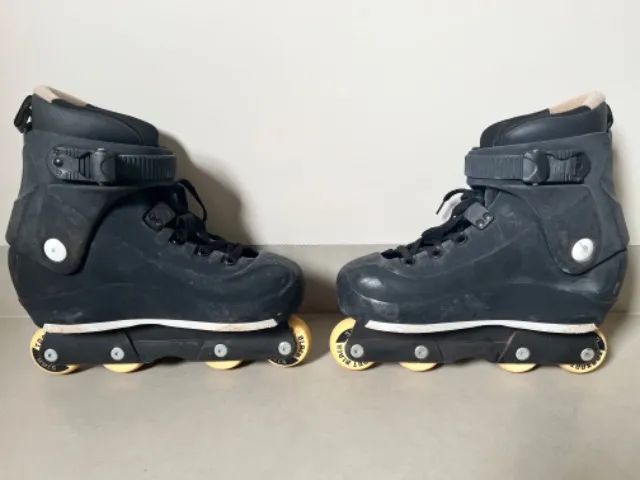 Patins Street Black traxart + Capacete + Kit proteção - Foto 4