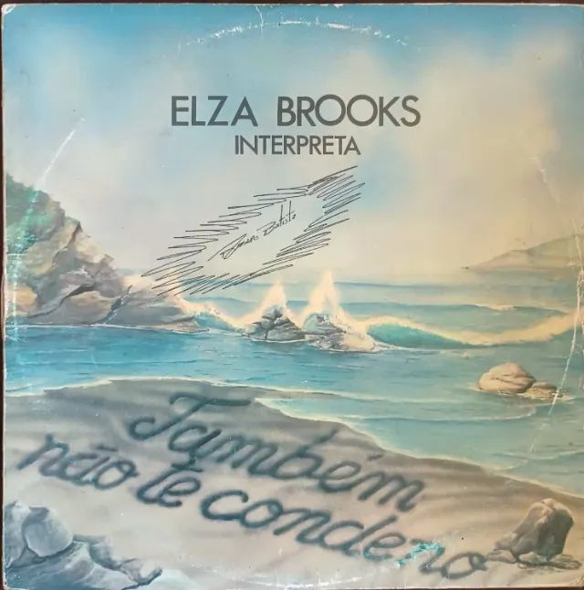 Lp Disco De Vinil Gospel Evangélico Elza Brooks - Também não te condeno