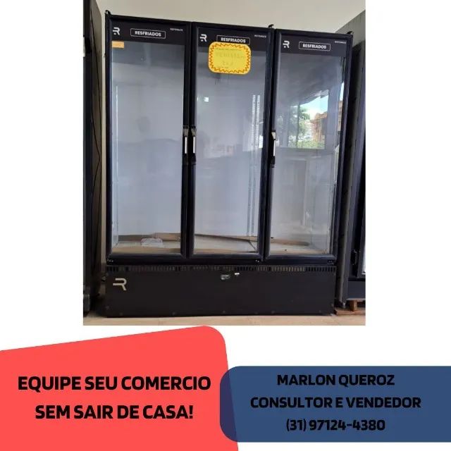 Refrigerador 3 Portas Refrimate Novo