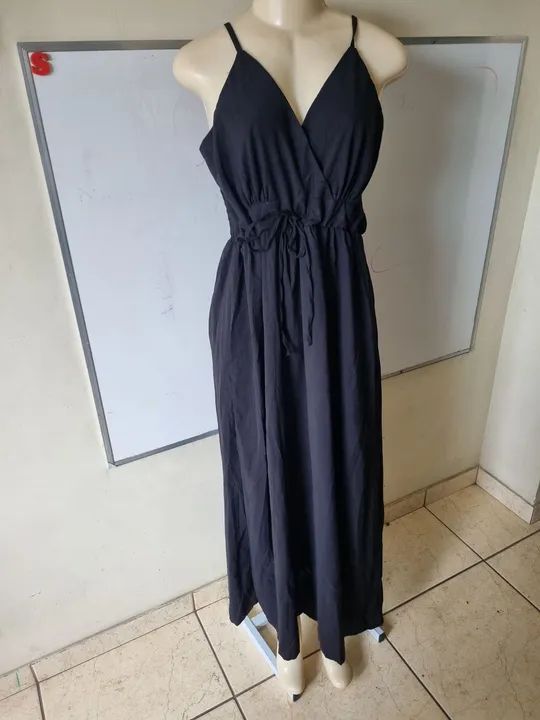 Vestido longo preto - Foto 3