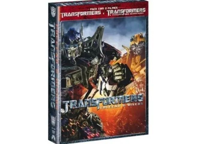 DVD BOX Transformers 1 e 2