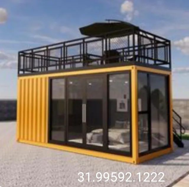 Casa container completa montada elétrica e hidráulica tudo pronto - Foto 2