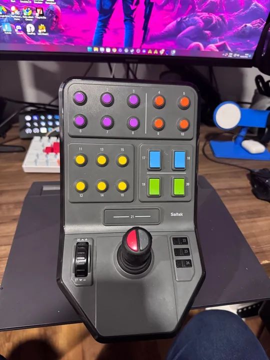Painel de Controle Saitek para PC - Foto 3