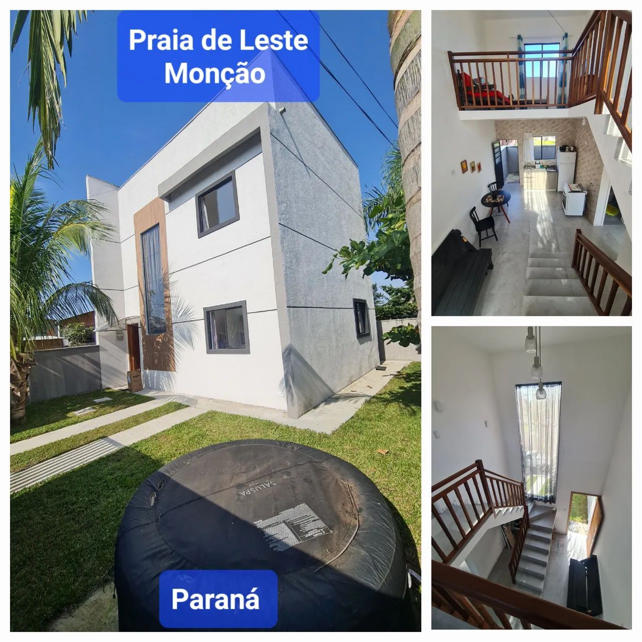 Sobrado 600mts do mar.