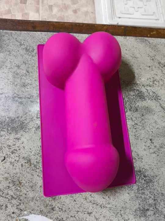 Forma de Silicone para Bolo com Formato Diferente