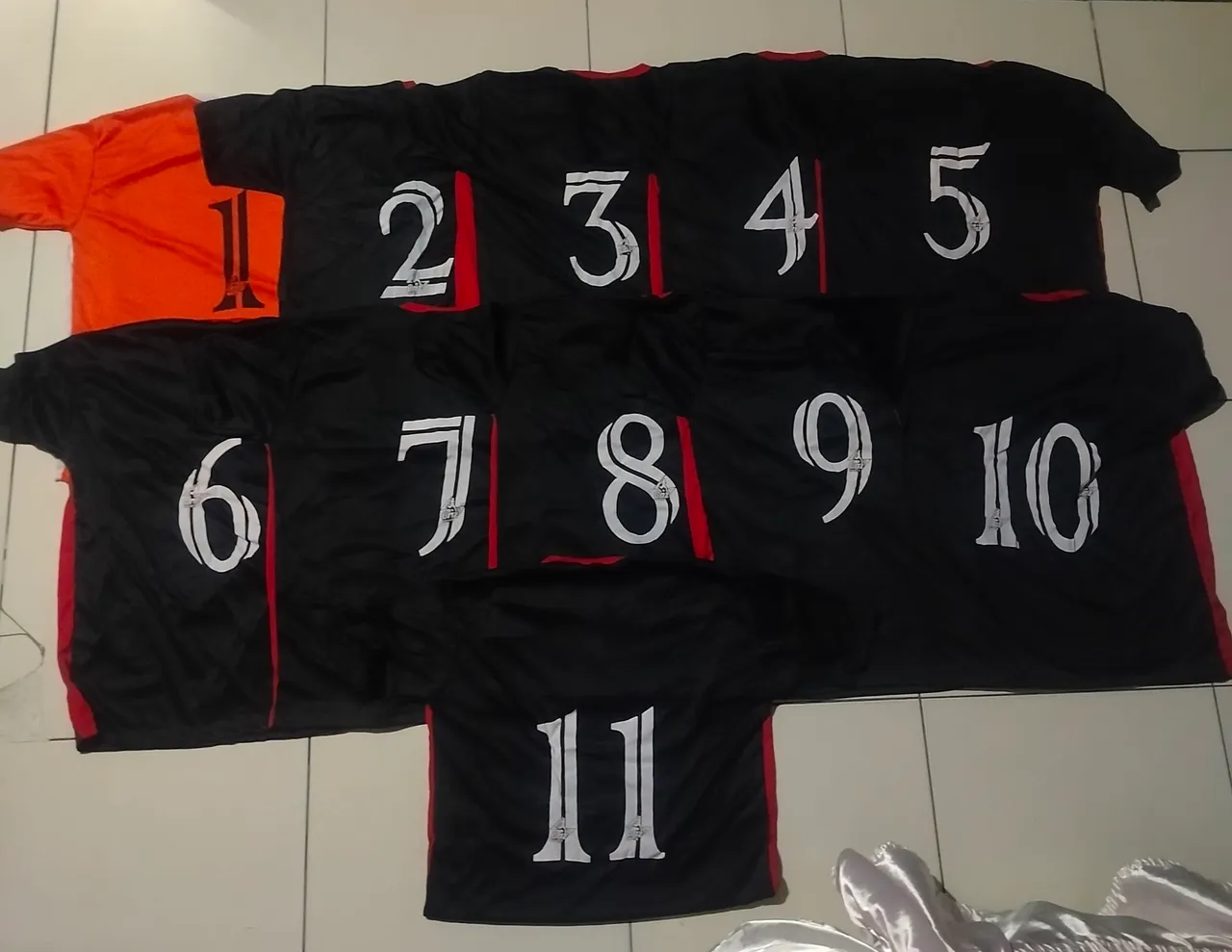 Camisas de Time Personalizadas - Diversos Números
