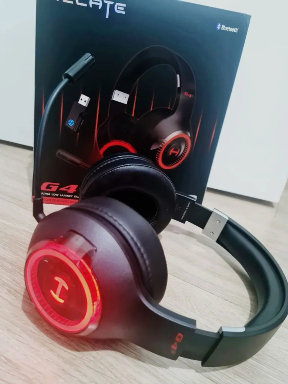 HEADSET GAMER SEM FIO 2.4GHZ EDIFIER G4S HECATE