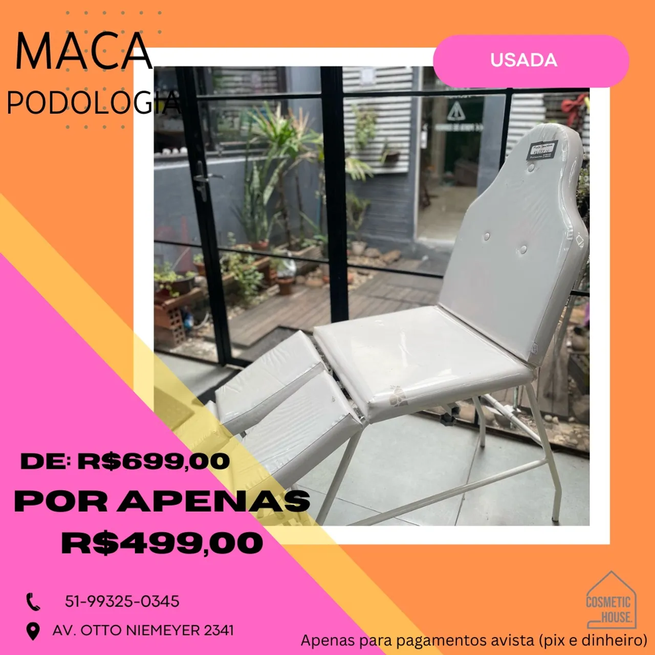 Maca Podologia Usada - Oportunidade!