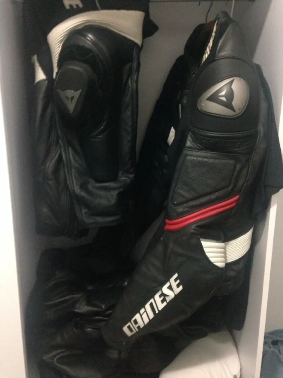 Macacão de Motociclista Dainese Couro - Foto 2