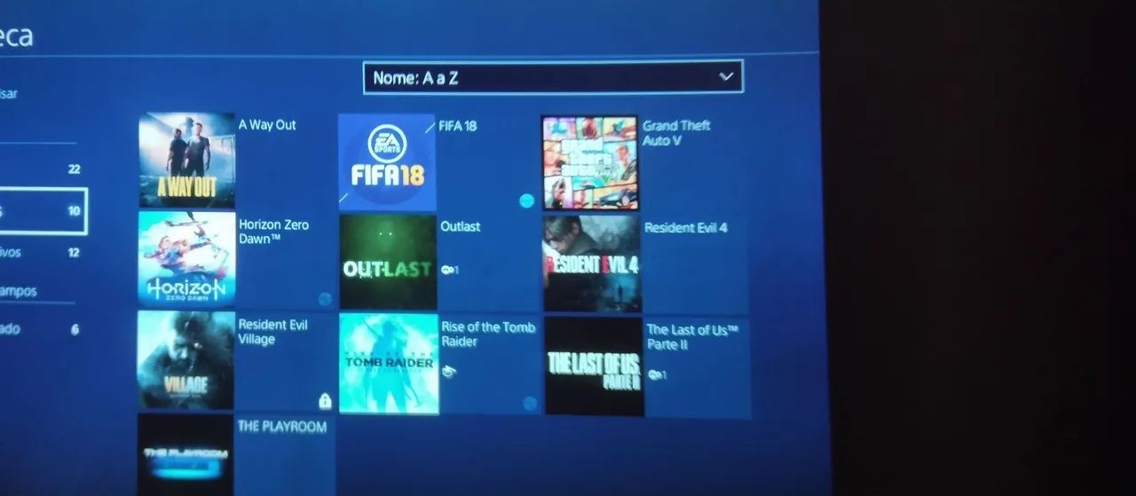 Ps4 slim 1 tera 6 jogos 2 Mantes base de caregamento - Foto 2
