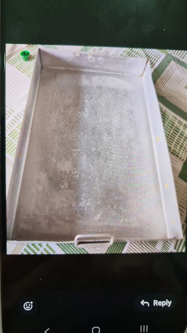 Forma Retangular de Alumínio Fundido