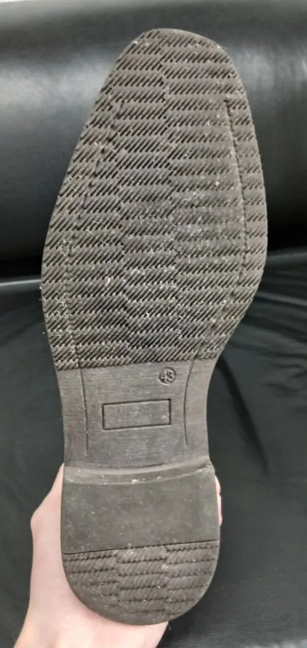 Bota Masculina de Couro Marrom - Comprada em Lyon (França) - Foto 3