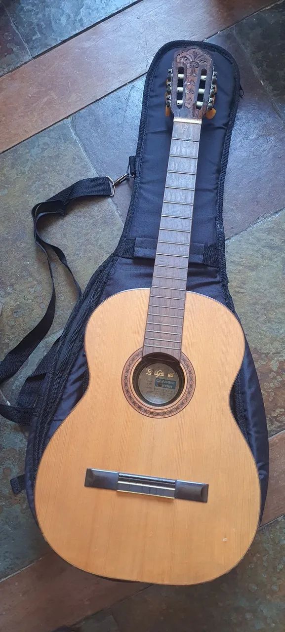 Soft Case P Violão Clássico e Folk Em Ripstop Com Pelucia