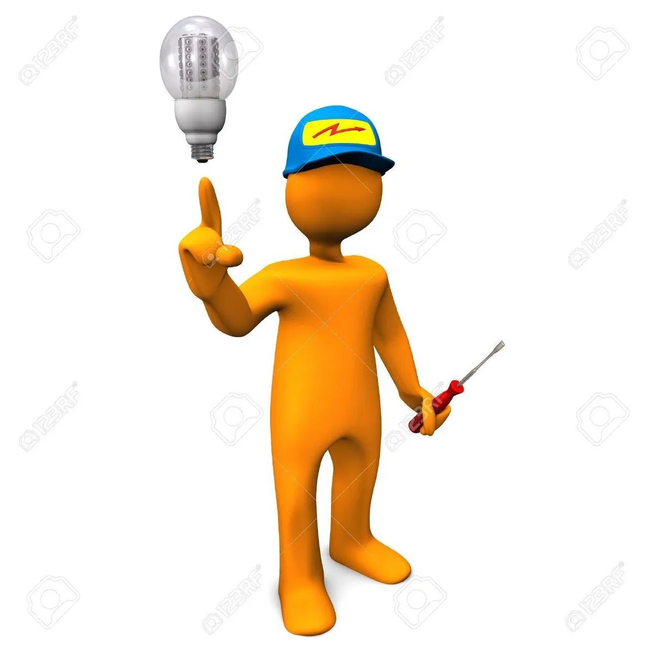 Eletricista profissional - serviços de reparo e instalação