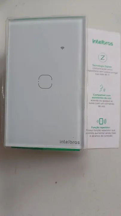 Interruptor Touch Inteligente Intelbras EZS 1001 - Casa Inteligente - Foto 4