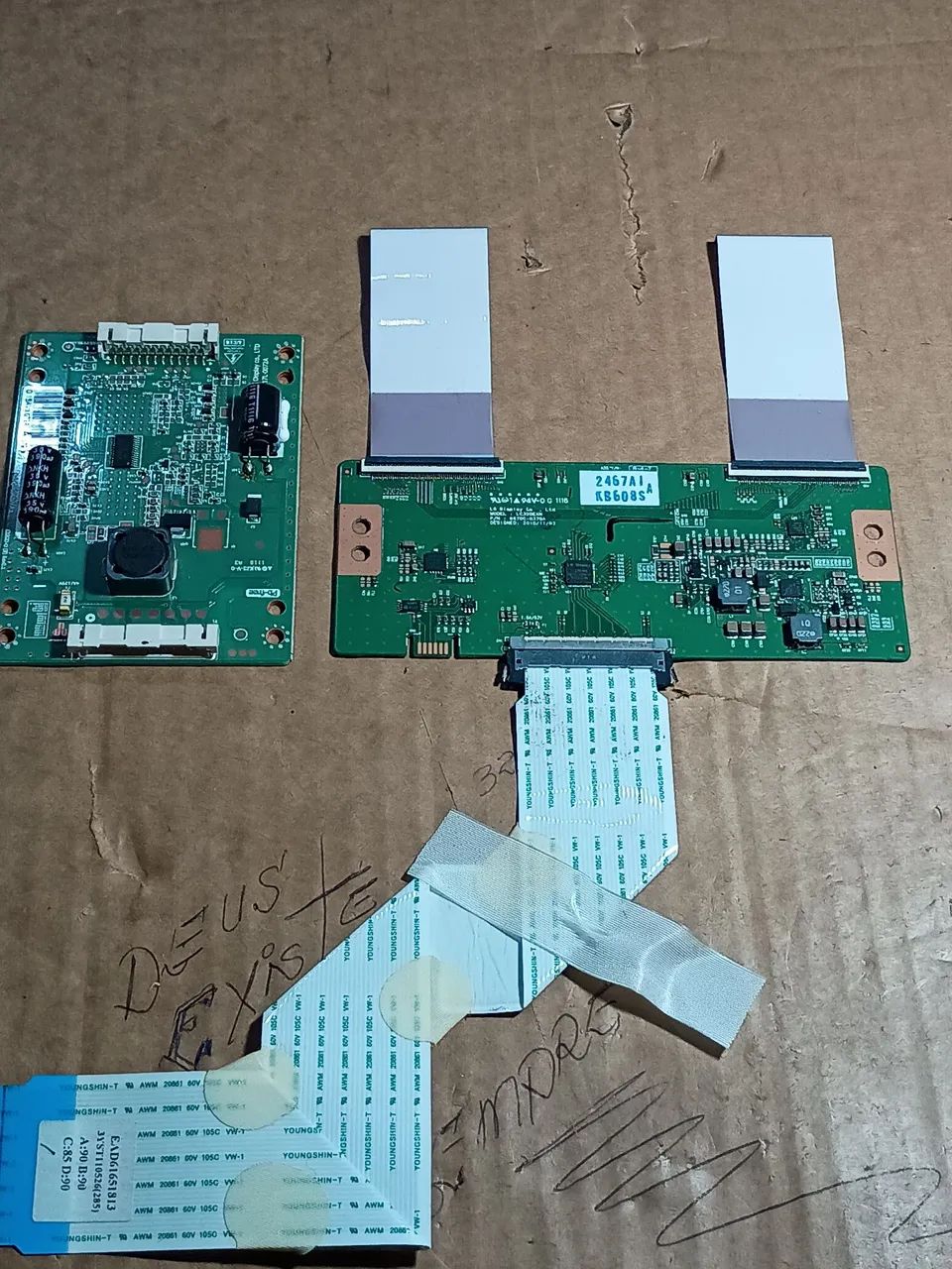 Placa Fonte TV LG 32LE3300 - Foto 2