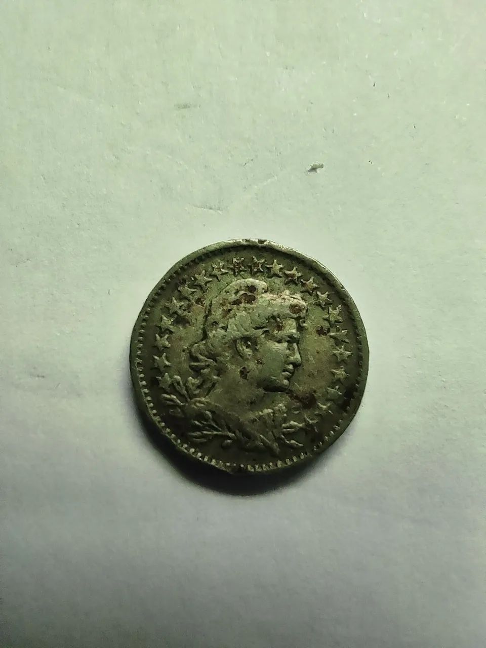 MOEDA 50 RÉIS 1919 -  Brasil  - Foto 2