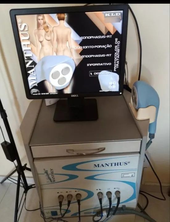 Aparelho de estética Manthus para tratamentos corporais