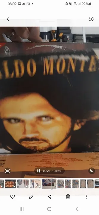 Disco de vinil antigo diversos