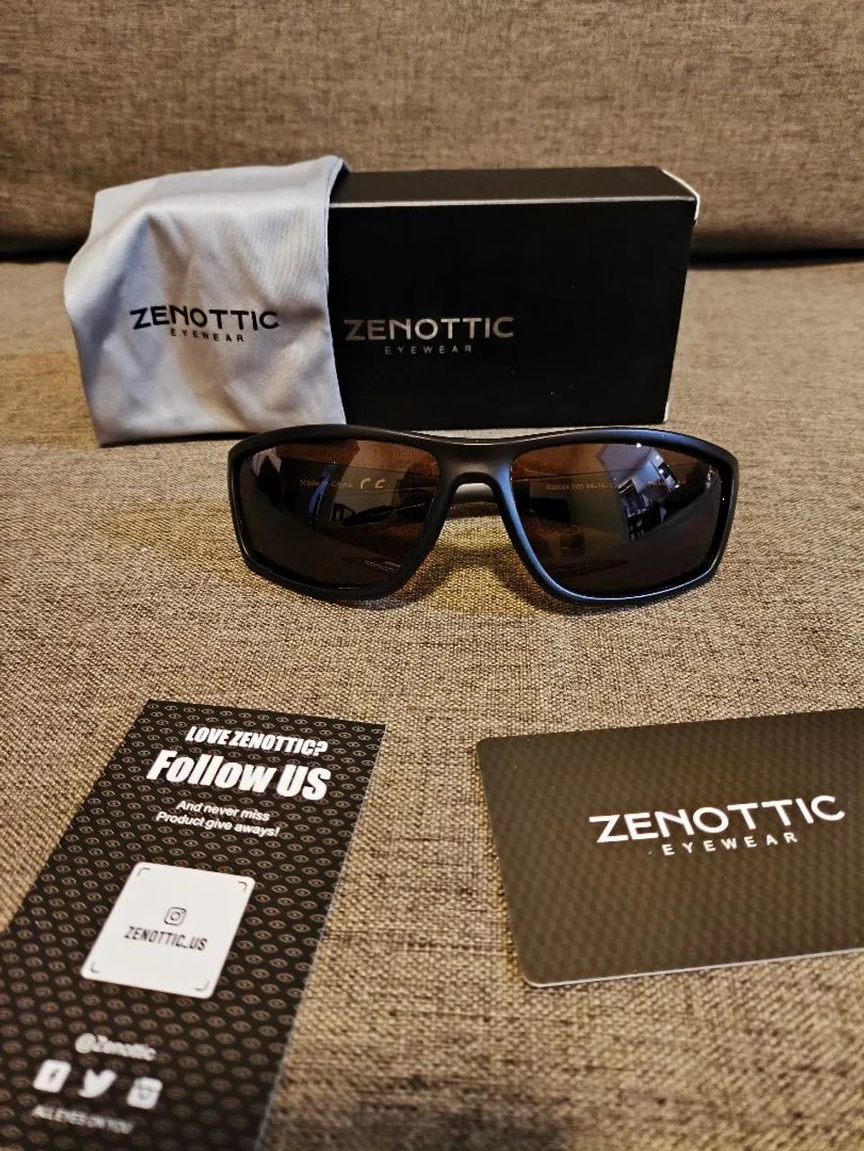Óculos polarizado esportivo zenottic 