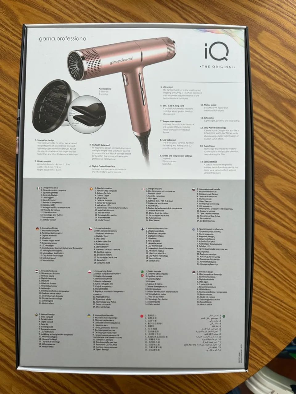 Secador de Cabelo Gama iQ Professional - Foto 3