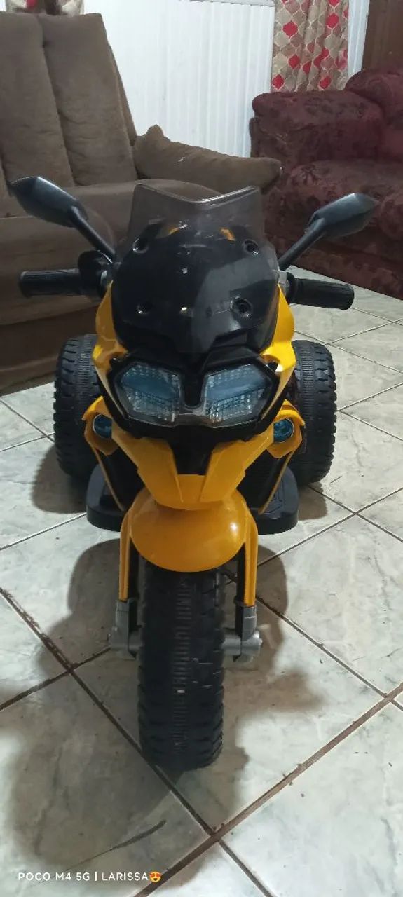 Moto Elétrica Infantil Bandeirante - Foto 3