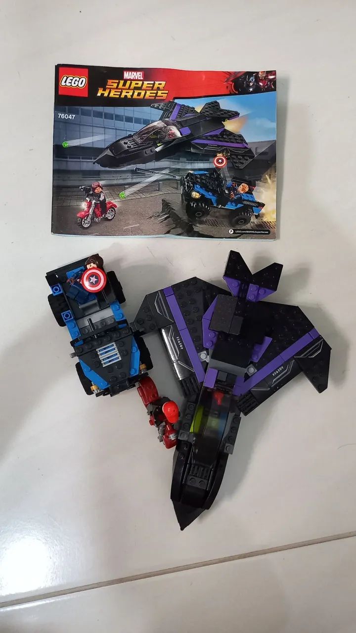 Lego marvel super heróis original 