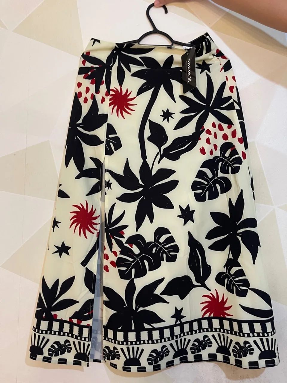 Saia Midi Estampada - Foto 2