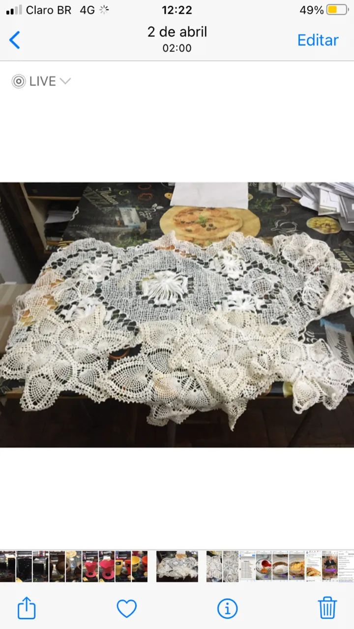 Toalhas de crochê  - Foto 3