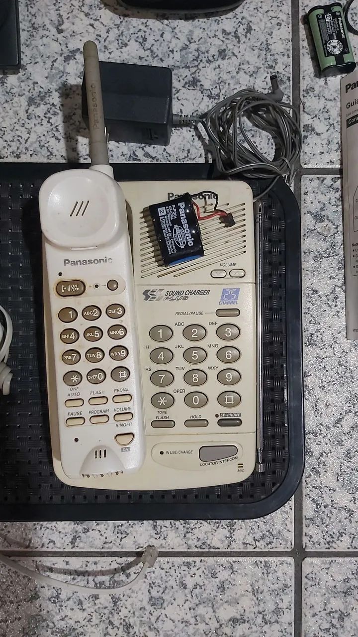 Lote telefone convencional e sem fio - Foto 2