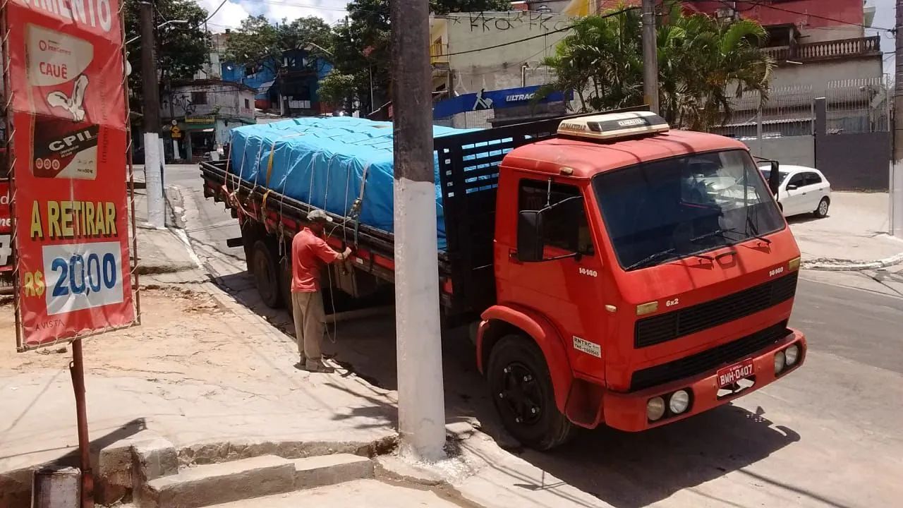 Truck VW 14 140 3 eixo trucado
