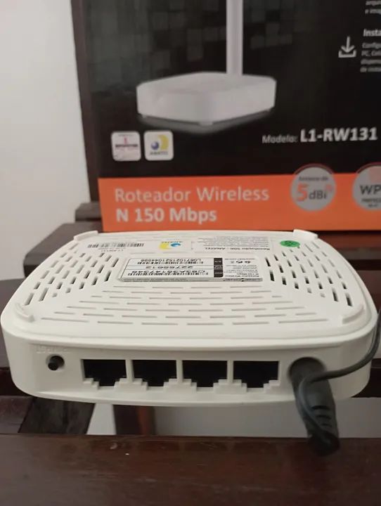 Roteador Wireless Link One L1-RW131 N 150 Mbps - Foto 4