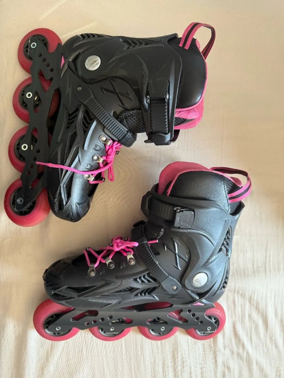 Patins Inline n38 - Traxart semiprofissional - BARATO