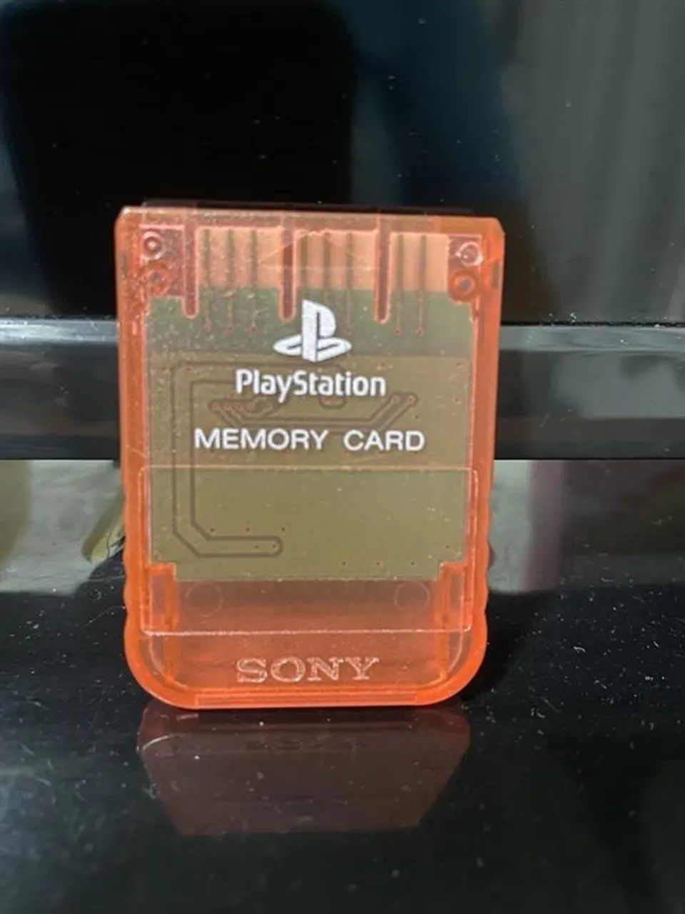 Memory Card Red - Playstation 1 - Original