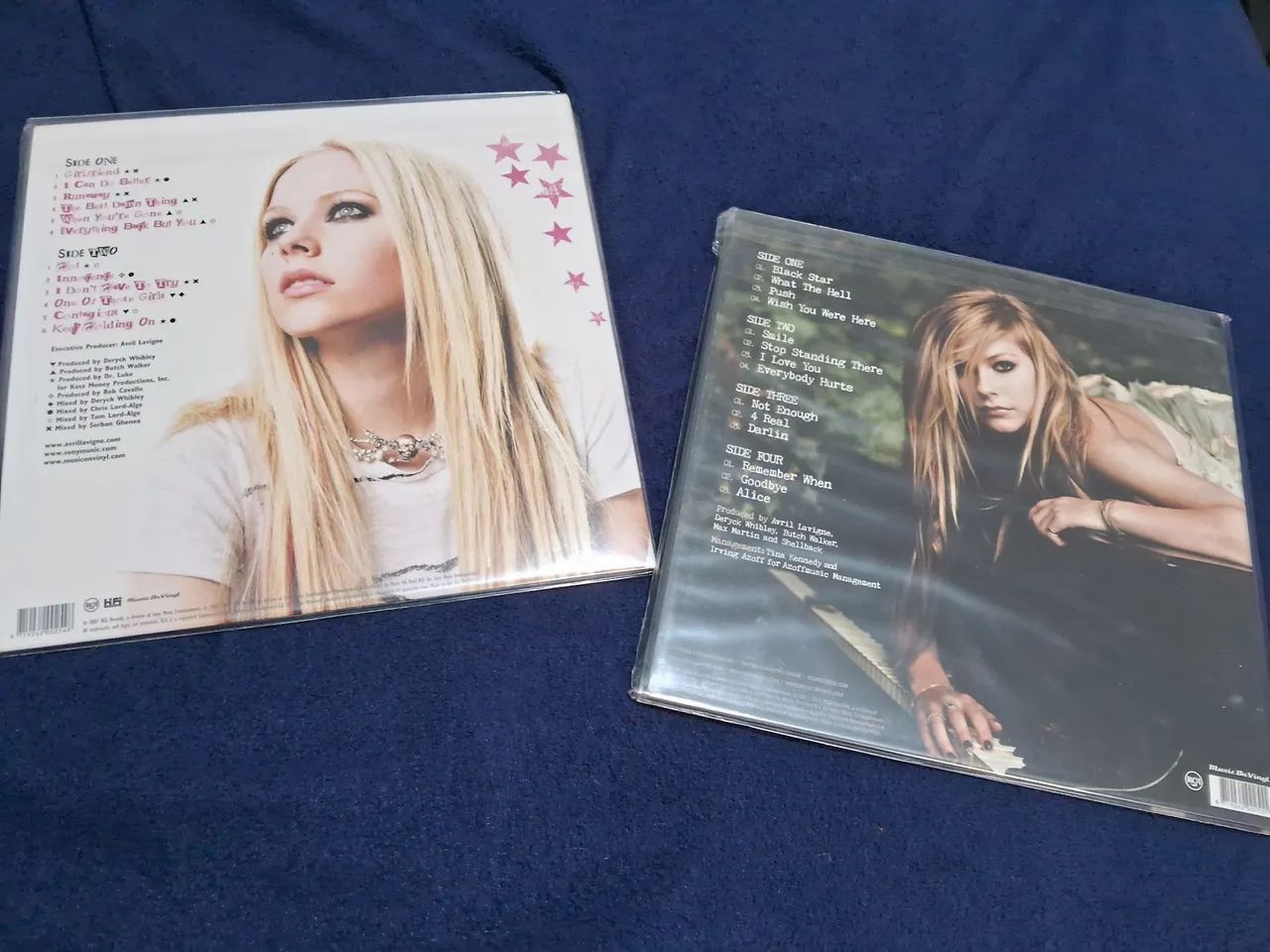 Vinis LPs discos Goodbye Lullaby<br>e The best damn thing Avril Lavigne Novos - Foto 2