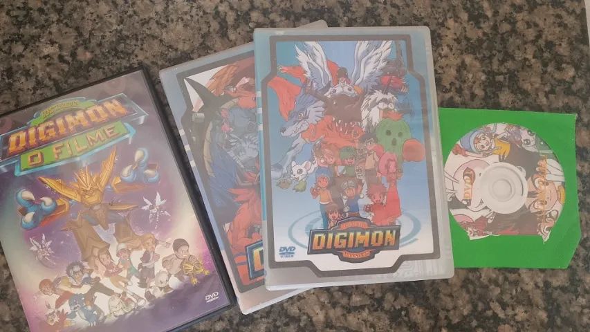 Combo DVD Digimon 