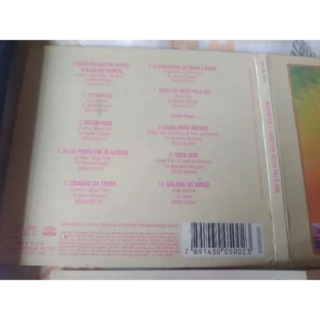 Mutantes - Tudo Foi Feito Pelo Sol CD Digipack 2006 - Foto 2