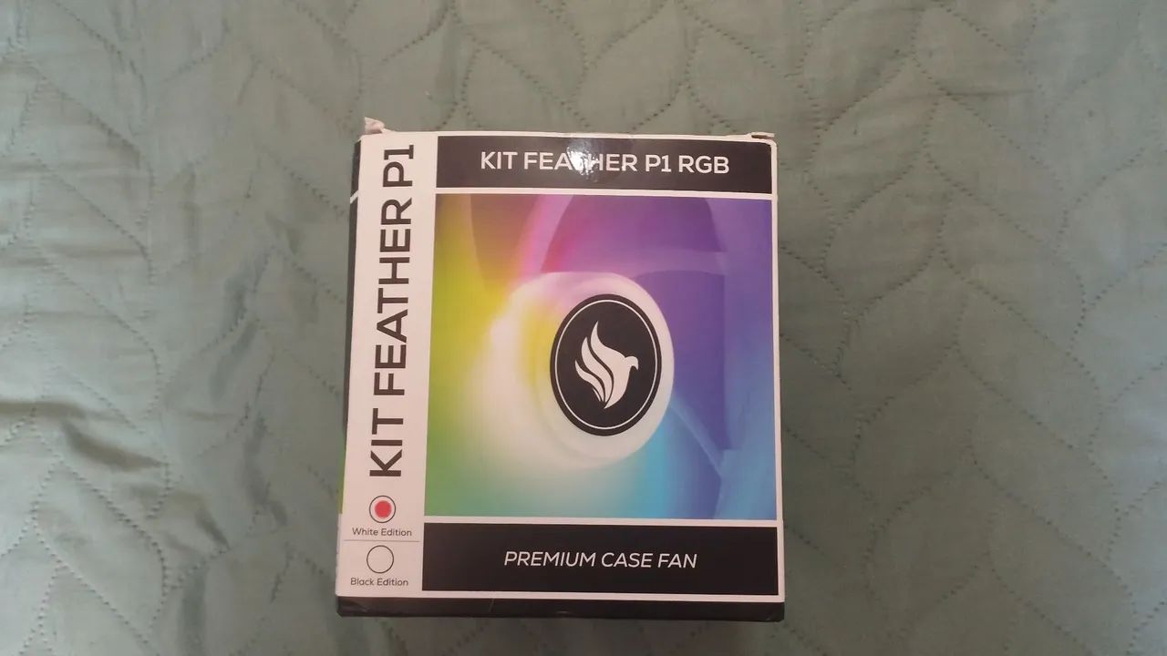 Kit 3 Fans Pichau Feather P1 + Controladora64197810266754121