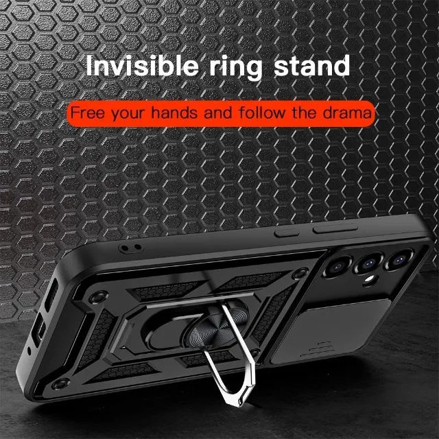 Keysion Capa à Prova De Choque Para Samsung M62 F12 De Proteção Câmera Anel Porta Cartão - Foto 3