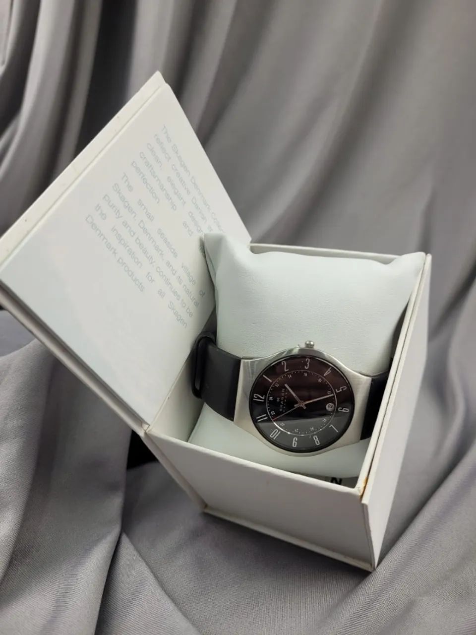 relógio skagen denmark na caixa Acessórios Petrópolis, Caxias