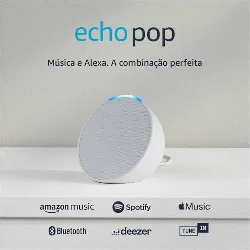 Echo Pop - Alto-falante inteligente com Alexa