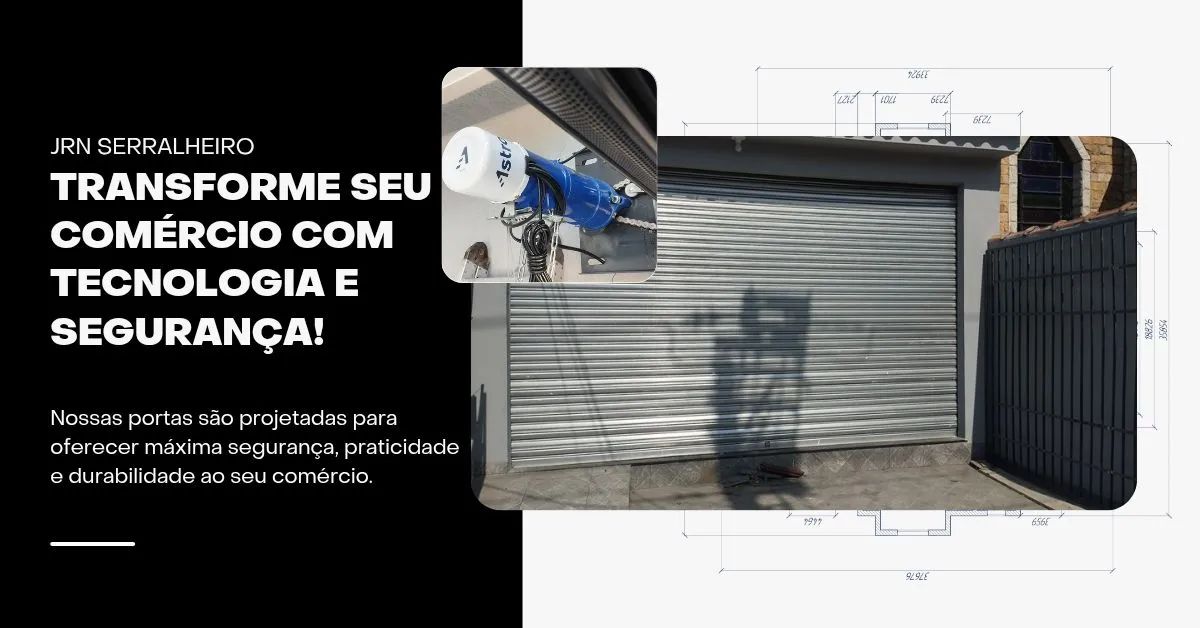 Manutenção de portas de aço de enrolar  - Foto 3