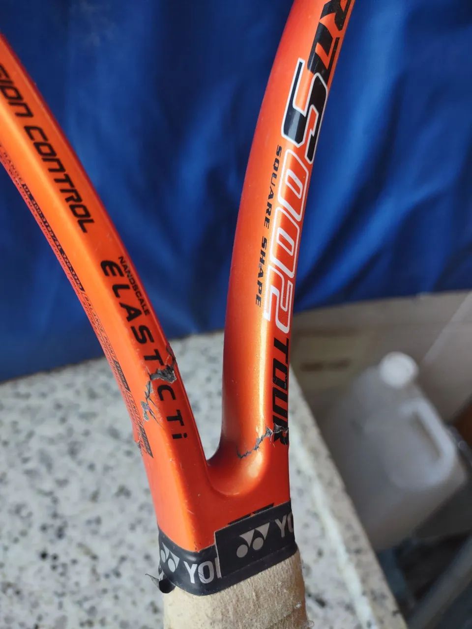 Raquete de Tênis Yonex - Semi-nova - Foto 5
